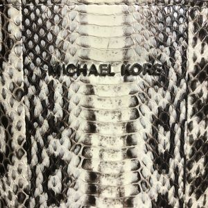 NWT - Michael Kors Mercer Large Snakeskin Tote Bag